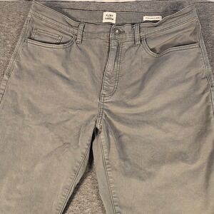 Flint And Tinder Pants Mens 36x32 Straight Fit Green Cotton Blend Stretch Casual